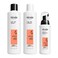 Nioxin Scalp + Hair Thickening System Kits   For Natural, Colored, &amp; Damaged Hair with Light to Progressed Thinning   Strengthen &amp; Boost Hair Density with Niacinamide &amp; Biotin   3 Month Supply