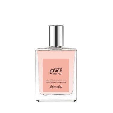 philosophy amazing grace ballet rose eau de toilette - dreamy &amp; floral women's perfume - with notes of rose, lychee &amp; musk - long lasting fragrance - 2 fl oz.