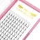 Premade Volume Eyelash Extensions 6D-C-0.07-9 Short Stem Premade Fans Eyelash Extensions 9 to 20 mm Volume Lash Extensions .07 .10 Pre made Lash Fans C D Curl (6D-C-0.07,9mm)