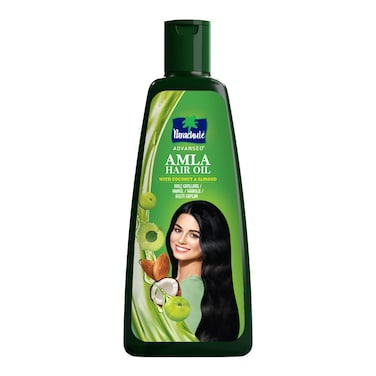 Parachute Advansed Amla (Gooseberry) Hair Oil with Coconut &amp; Almond  Reduces Hairfall &amp; Promotes Hair Growth For Silky, Shiny, Non Frizzy Hair  Combats Dandruff &amp; Hair Greying  10.1 Fl.oz.