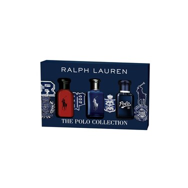 RALPH LAUREN FRAGRANCES World of Polo Men's Cologne Gift Set - Polo Red, Polo Blue, &amp; Polo 67 - Eau de Toilette - 3-Piece Gift Set - Travel Size - 1.3 Fl Oz Each