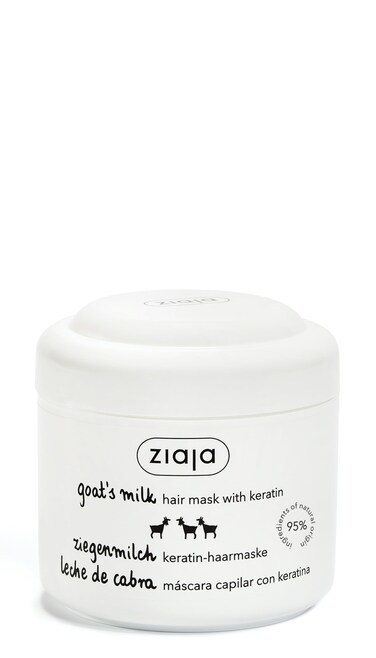 Ziaja Goat's Milk Strengthening Hair Mask with Keratin, 200ml