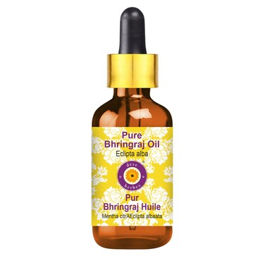 Deve Herbes Pure Bhiringraj Oil (Eclipta alba) Cold Pressed 30ml (1 Oz)