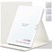 HUGOAI Vanity Mirror with Lights - Travel Makeup Mirror, Portable Lighted Travel Mirror, 2000mAh Rechargeable 100 LED, Birthday Gifts for Women and Mom, 11.9", White