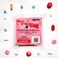 Medicine Pill Organizer with Labels for AM/PM   Resealable Disposable Pill Pouches for Medicine, Vitamins, Gummies   Plastic Pill Bags for Travel   Standard Size   100 Count