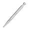 1 Pcs Stainless Steel Acupuncture Massage Pen, Double Headed Body Point Probe Pen Manual Deep Tissue Massage Tool for Facial Reflexology Massage and Full Body Meridian Pain Relief (Silvery)