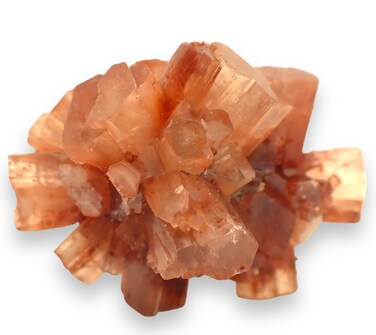 1.5"-2.5" Large Natural Aragonite Crystal Cluster from Morocco. High Energy Spiritual Reiki Metaphysical Rocks Used for Chakra Balancing.