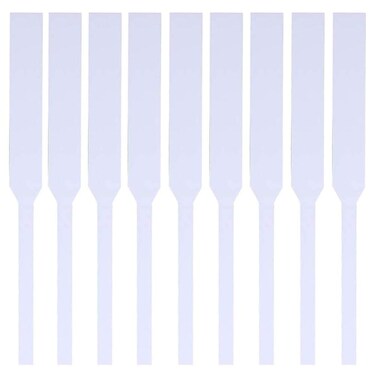 100 Pieces Perfume Paper Test Strips Essential Oils Test Strips Perfume Test Strips Perfume Test Paper Aromatherapy Fragrance Test Strips Essential Oils Test Paper, White