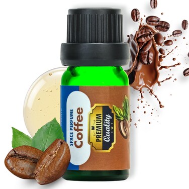 100% Pure Essential Oils for Diffusers, Home Care, Car, Hair &amp; Massage, Candle Making Scents, Fragrance, Aromatherapy, Humidifiers, Gifts - 10 ml (0.33 oz) (10ml/(0.33 oz), Coffee)