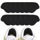 12 Pcs Shoe Heel Repair Patches, Quick Self-Adhesive Inside Shoe Hole Patches for Sport Shoes, Work Shoes, Walking Shoes, Hiking Shoes, Tennies, Sneaker (Black)