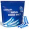 120 Saline Packets,Sinus Rinsing Packets for Neti Pots,Neti Pot Salt Packets Individually Wrapped,Nasal Rinse Packets Neti Pot Salt for Nasal Irrigation System,Nasal Wash Squeeze Bottle &amp; Sinus Relief