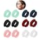 12PCS Earplugs Mute Style Pack, Mute Style Pack for Earplugs, 5 dB Noise Reduction Silicone Ear Plugs, Quiet Ear Plugs Accessories, Mute Insert Style Pack Earplugs for Home Office Library
