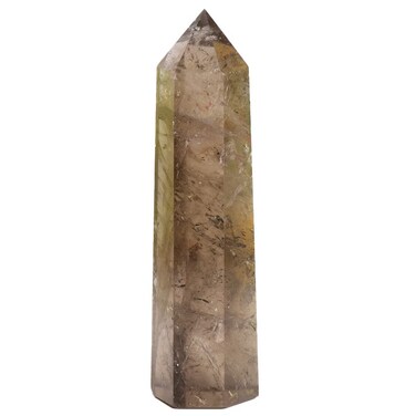 1PCS Smoky Quartz Natural Crystal Towers2.75-3.54" Healing Crystal Wand 6 Faceted Chakra Reiki Meditation Therapy
