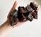 2 lb Rough Crystals Bulk Raw Dragon Blood Healing Stones for Tumbling, Wire Wrapping, Wicca Reiki,Meditation