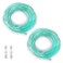 2 Pack, Each 32.8 ft (10 Meter) Long Oxygen Tubing   Air Tubing, Universal Interface, with Connector