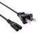 2 Prong Power Cord Replacement for Philips Respironics CPAP BIPAP 1005894 1038928 Machine,Stereo Mini HI-FI FW-C550 FW316C Power Cord 8ft AC Cable