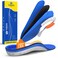 220+lbs Plantar Fasciitis High Arch Support Insoles Men Women-Orthotics Shoe Inserts Flat Feet Pain Relief,Work Sneakers Shoe Insoles -Standing All Day Heavy Duty Support,S (M 7-8/WM 8-9)