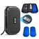 24h Insulin Cooler Travel Case TSA Approved, Refrigerated Medicine Travel Case with Temperature Display, Diabetes Travel Case with Wrist Strap &amp; 2 Reusable Ice Packs, Gift For Daily and Trip