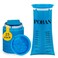 25 Pack Vomit Bags Disposable, Emesis Bags Portable, 1000ml Throw-Up Leak-Proof - Blue Barf &amp; Puke Bag for Cars, Travel, and Planes