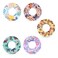 25pcs Sensor Covers for Libre 2, Waterproof Adhesive Patches Butterfly Print Blood Sugar Monitor Patch Sweatproof Sensor Stickers Overpatch Compatible with Libre
