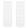 2pcs 7 Day Pill Organizer Case Tower Weekly Stackable Pill Storage