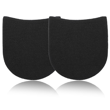 2Psc Anti-Slip Shoe Heel Pads - Rubber Heels 3.5mm Thickness Cushion Protector for Holes &amp; Grip