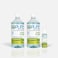 2X945mL Energy Hand Sanitizer Refill Bottles - 80% USP Grade Ethyl Alcohol/Natural vegetable ingredients/Vitamin E/Non-sticky/Moisturizing/Effectively killing bacteria and viruses