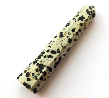 3 Inch Gemstones Obelisk Tower Jumbo Facet Aura Rock Crystal Natural Polished Earth Wand Spirit