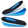 3 Layers Adjustable Heel Wedge Lift for Leg Length Discrepancies, Height Increase Insoles for Heel Pain, Achilles Tendonitis, Gel Shoe Heel Cushions Cups for Men and Wowen(Large)
