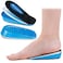 3 Layers Adjustable Height Increase Insoles, Heel Lift Inserts for Leg Length Discrepancies and Achilles Tendonitis, Heel Cushion Cups for Heel Pain, Heel Spur, Men and Women (Small)