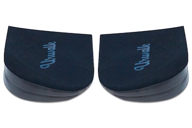 3 Layers Adjustable Supination &amp; Over-Pronation Corrective Shoe Inserts, Medial &amp; Lateral Heel Wedge Insoles for Foot Alignment, Knee Pain, Bow Legs, Osteoarthritis (Black - Large)