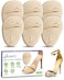 3 Pairs Metatarsal Pads Ball of Foot Cushions for Heels, High Heel Comfort Pads Shoes Inserts for Women to Stop Feet from Sliding Forward, Pain Relief and Shock Absorb