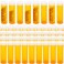 35 Pack 2.5 Dram Small Empty Medicine Pill Bottles Cases Containers Organizers with Caps for Prescription Medication