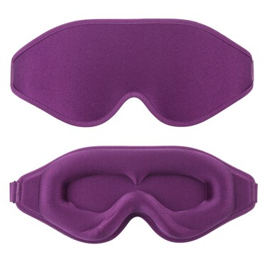 3D Sleep Mask for Women Men Eye Covers, Super Comfort Eye Mask for Sleeping and Lash Extentions, 100% Blackout Blindfold for Flight Travel Yoga Nap