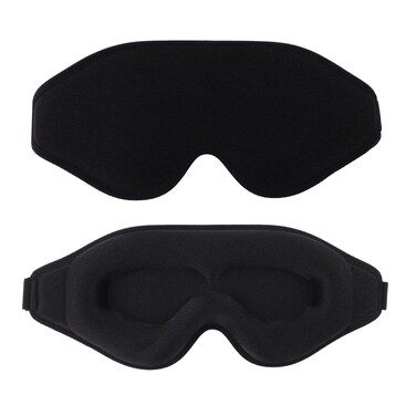 3D Sleep Mask for Women Men Eye Covers, Super Comfort Eye Mask for Sleeping and Lash Extentions, 100% Blackout Blindfold for Flight Travel Yoga Nap