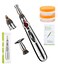 3-in-1 Massage Acupuncture Pen, Electronic Pain Relief Therapy, Meridian Energy Massager Pen Self Massage Tools Muscle Healing with Massaging Gel
