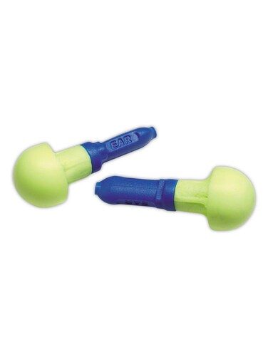 3M E-A-R Push-Ins 318-1000 Push-To-Fit Earplugs, 100 Pairs,Blue