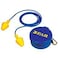 3M E-A-R Ultra-Fit Reusable Corded Earplugs, One Size Fits All (50 Pair) Blue