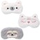 3PCS Sleep Mask for Kids, Cute Eye Mask for Sleeping, Cartoon Face Eye Cover, Soft Lightweight Animal Sleeping Eye Cover, Night Sleep Eye Masks for Children Girls Women
