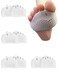 4 Pairs Metatarsal Gel Pads Toe Spacers Separators to Correct Bunions, Forefoot Pads, Hammertoe Corrector Big Toe Straighteners for Women Men Foot Pain Relief