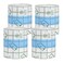 4 PCS Transparent Stretch Adhesive Bandage, 2 Inch x 5.5 Yard - Waterproof Clear Film Dressing Bandages, Adhesive Bandages Shower Shield Dressing Tape for Tattoos Swimming Showering