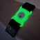 4-18" Inch Adjustable Freedom Band for Freestyle Libre 3 : Transmitter Protection Sensor Cover Arm &amp; Leg Band -No More Adhesive Patches (4-18" Active Band, Black) (Green Glow-in-The-Dark)