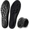 4D Cloud Insoles for Men and Women, Arch Support Insoles, Memory Foam Insoles, Shock Absorption and Cushioning Sports Shoe Insoles for Foot &amp; Joint Support (X Men 9-10.5   Women 10-11.5 Black)