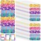 5 Styles Cartoon Bandages Flexible Adhesive Colorful Strips Waterproof Cute Bandages for Girls Repair Tape Knuckle Stickers Comfortable Protection Care for Cuts Scrapes Burns(600 Pieces)