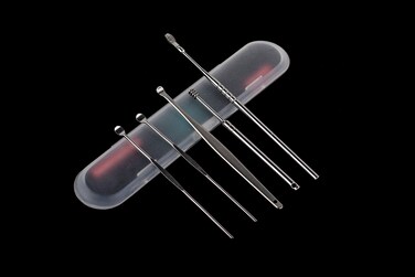 5pcs Ear Pick Ear Curette Earwax Removal with Storage Box
