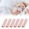 6 Pack CPAP Strap Covers, CPAP Headgear Strap Covers, Universal Satin CPAP Hair Protector Pads Breathable CPAP Supplies Reusable CPAP Mask Cushions for Reducing Red Marks (Pink)
