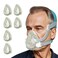 6 Pack Mask Liners for CPA, Comfortand Leak-Free Experience. Silky Full face Mask Covers One-Size-Fits MostRespironics DeVilbiss Reduce Noisy &amp; Red Marks