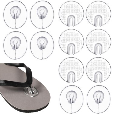 6 Pairs Silicone Sandal Toe Protectors Forefoot Padding Inserts for Slipper Protectors Toe Posts Protectors for Women
