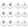 6 Toe Guard Pairs Gel Cushions for Sandal Flip Flop Soft Silicone Flip Gel Cushions Pads Toe Protectors Toe Guards Thong Sandal Toe Protectors Cushions Thong Insert