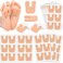 72 Pcs Callus Pads for Feet Soft Felt Callus Cushions for Bottom of Foot U Shape Metatarsal Pads Pain Relief Adhesive Coin Pads Keep Protecting Calluses from Rubbing on Shoes for Women Men Heel Pads
